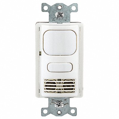 HUBBELL WIRING DEVICE-KELLEMS AD2000W1 Motion Snsr PIR/Usonic 120-277V AC Wht