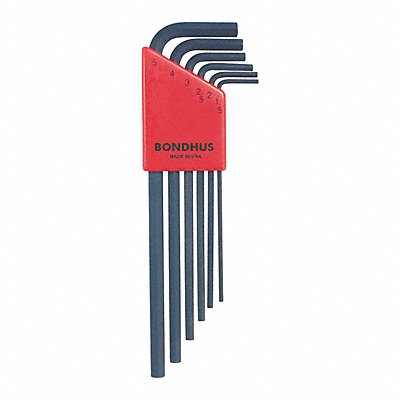 BONDHUS 12146 Hex Wrench Set - Metric 6 Pcs