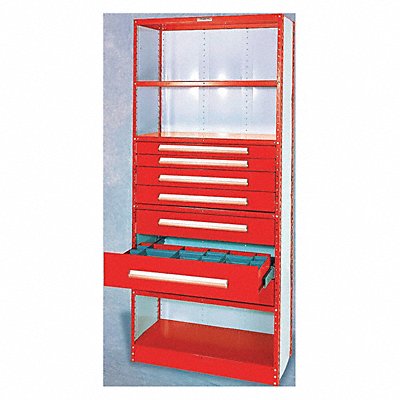 EQUIPTO 4208DNPY Metal Shelving Cap 702 lb 18inx84inx36in