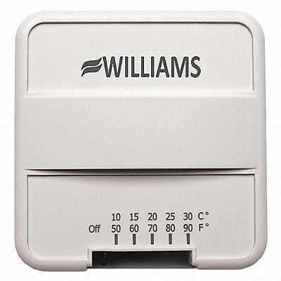 COLUMBUS ELECTRIC P322016 Wall Mount Gas Htr Thermostat White
