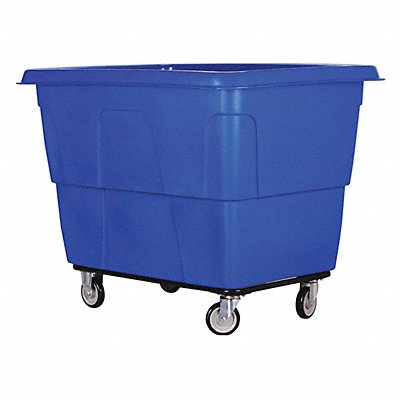 GRAINGER 36FL29 Cube Truck MDPE Blue 20.0 cu ft.