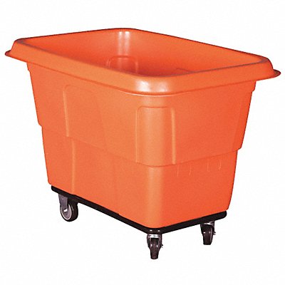 GRAINGER 36FL33 Cube Truck MDPE Red 20.0 cu ft.
