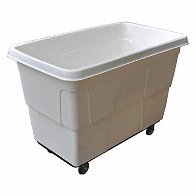 GRAINGER 36FL36 Cube Truck MDPE White 27.0 cu ft.