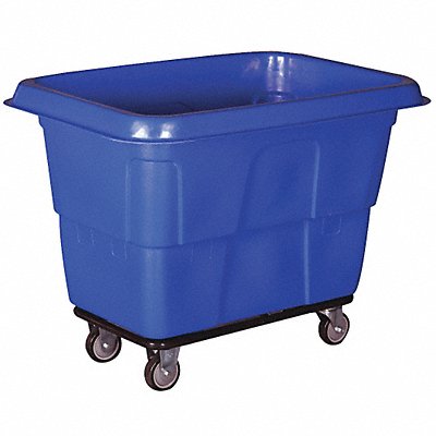 GRAINGER 36FL37 Cube Truck MDPE Blue 27.0 cu ft.