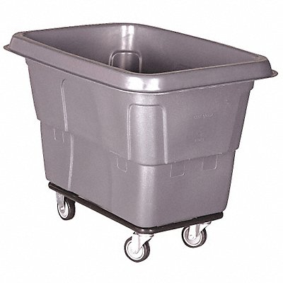 GRAINGER 36FL38 Cube Truck MDPE Grey 27.0 cu ft.