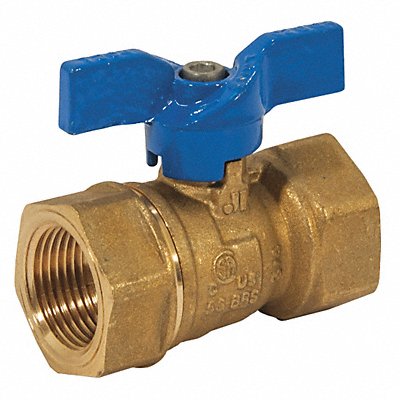 JOMAR VALVE 101404 Manual 2-Way Ball Valve IPS Brass