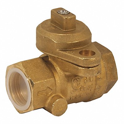 JOMAR VALVE 240004B Manual 2-Way Ball Valve NPT Brass