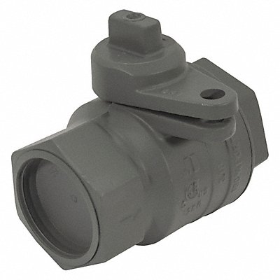 JOMAR VALVE 240008P Manual 2-Way Ball Valve NPT Brass