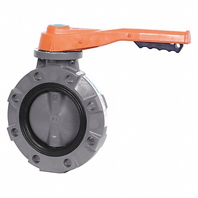 HAYWARD BYV11060A0VL000 Butterfly Valve PVC FPM 6in Lever