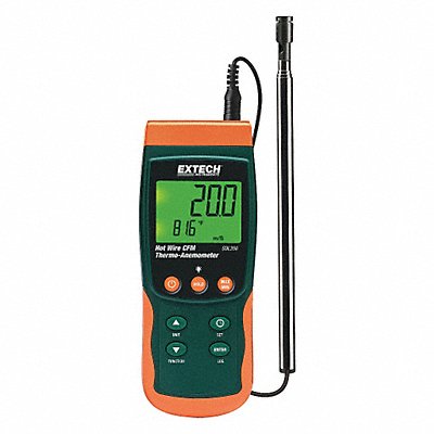 EXTECH SDL350NIST Anemometer 40 to 3 940fpm 32 to 122F