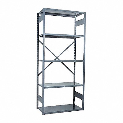 EQUIPTO 6635SGY Metal Shelving Cap 700 lb 18inx84inx36in