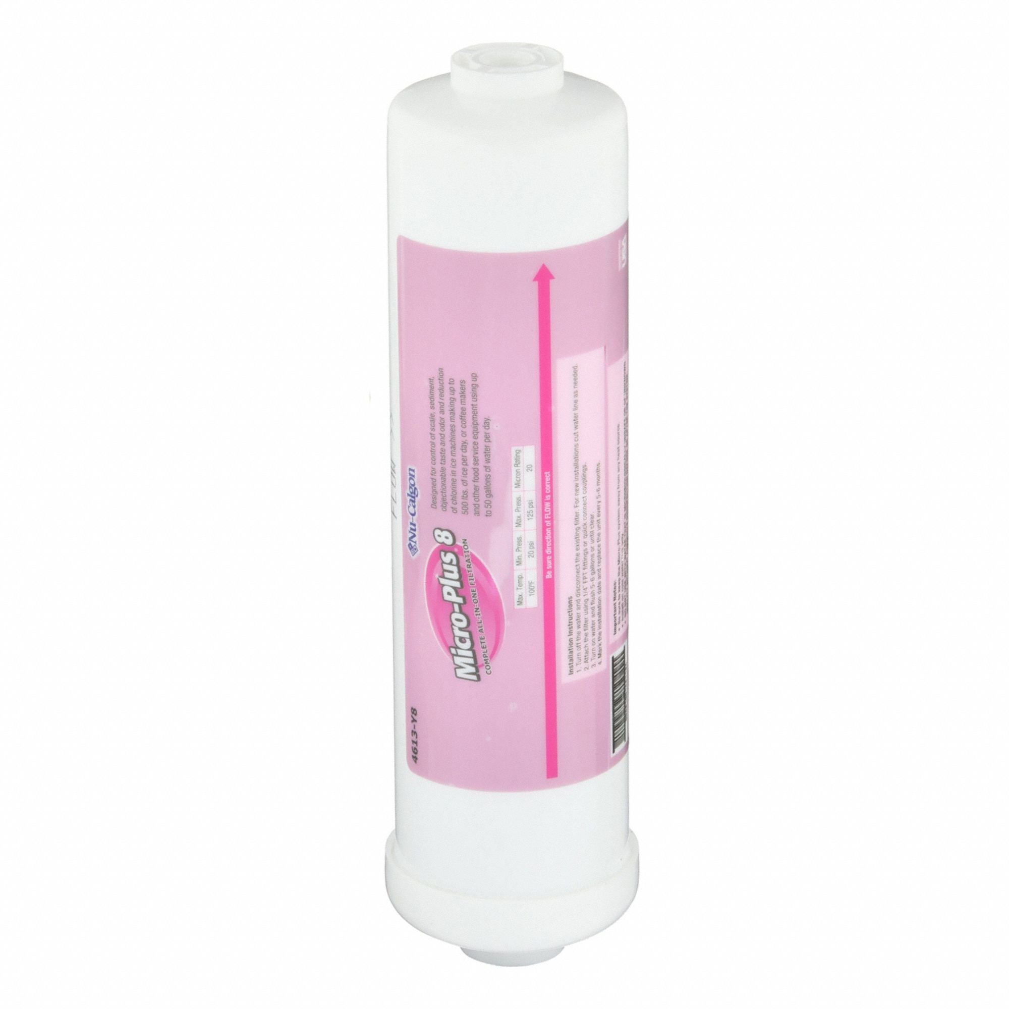 NU-CALGON 4613Y8 Inline Filter 2-19/32 Dia 11-3/8 L