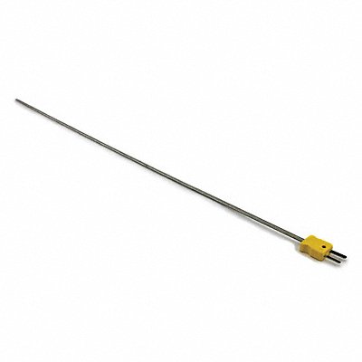 DAYTON 36GK78 Thermocouple Probe Type K 18in L 22 AWG