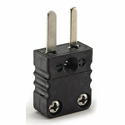DAYTON 36GK81 Thermocouple Plug J Black Miniature