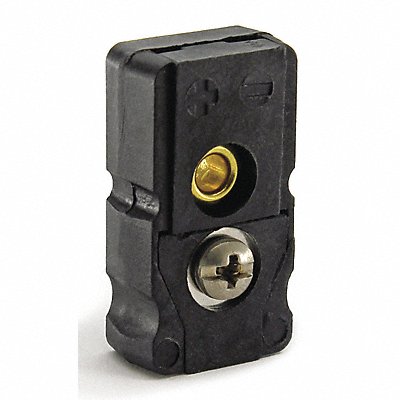 DAYTON 36GK86 Thermocouple Jack J Black Flat Pins
