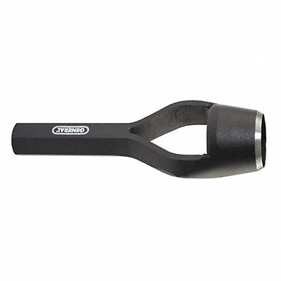 GENERAL TOOLS 1271M Arch Punch 1 in Tip 1-1/2 in L