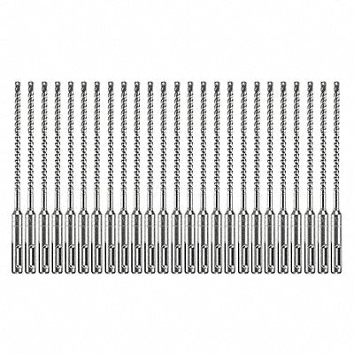 BOSCH HCFC2011B25 Hammer Masonry Drill 3/16 PK25