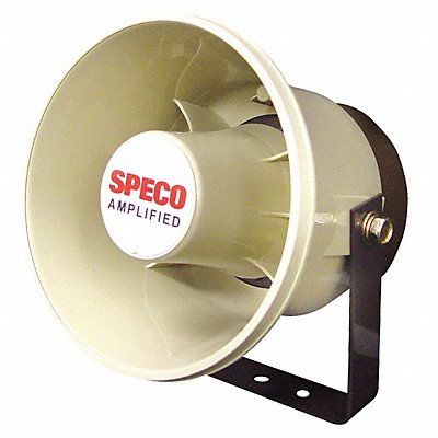 SPECO TECHNOLOGIES ASPC20W PA Horn Weatherproof 20W 6 In.