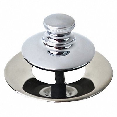 WATCO 48750PPCP Drain Stopper 2 7/8 in Dia Plastic SS