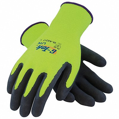 PIP 55AG317L Coated Gloves L Hi-Vis Yellow PR