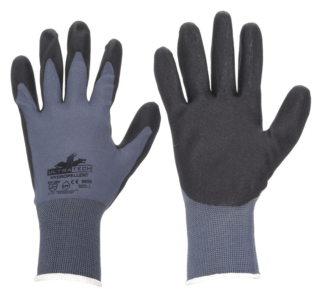 MCR SAFETY 9699XXL H6316 Coated Gloves Nylon 2XL PR