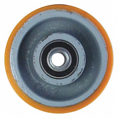 GRAINGER CDPG22 Polyurethane Tread on Iron Core Wheel 6