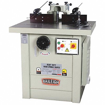 BAILEIGH INDUSTRIAL SS3528 Wood Spindle Shaper Corded 220V