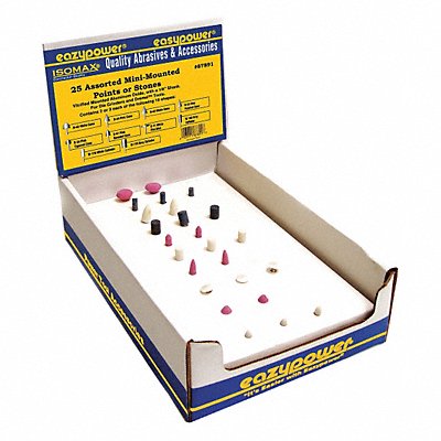 EAZYPOWER 87891 Mini Mounted Point Set 25 pcs.
