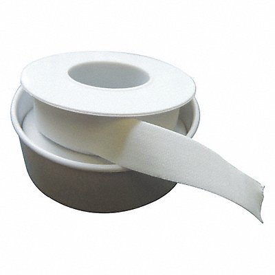 CONDOR 36JG45 Adhesive Tape 5yd 1/2 W White