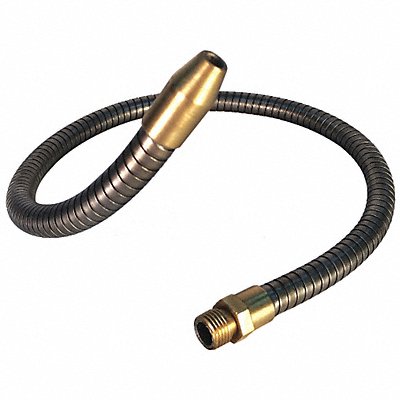 SEALFLEX 0409MN Coolant Hose 1/4 in.Pipe 9 in.L Grey