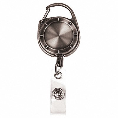 MYID 38941 ID Card Retractor Reel 23 in L Grey