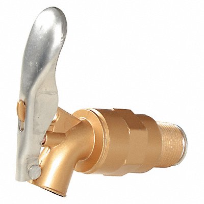 GRAINGER DFTASSC Drum Faucet Brass Brass NPT