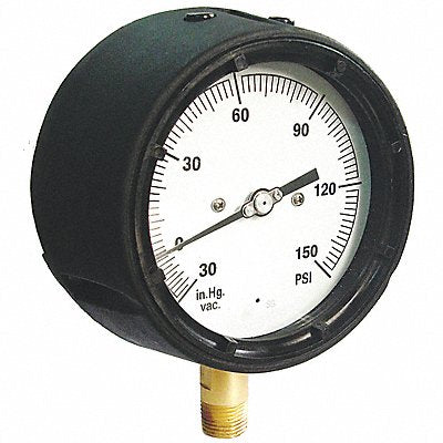GRAINGER 36JV32 Pressure Gauge 0 to 300psi Rng 2psi Grad