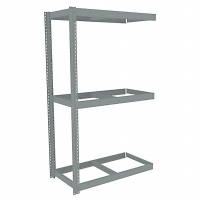 TENNSCO ZLC74824A3 Boltless Shelving 24x84x48in AdOn