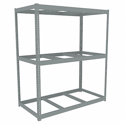 TENNSCO ZLC77236S3 Boltless Shelving 36x84x72in Strtr