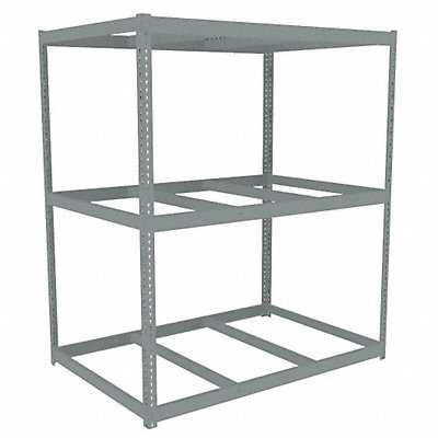 TENNSCO ZLC77248S3 Boltless Shelving 48x84x72in Strtr