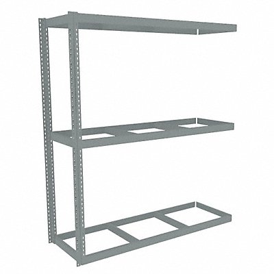 TENNSCO ZLE77224A3 Boltless Shelving 24x84x72in AdOn