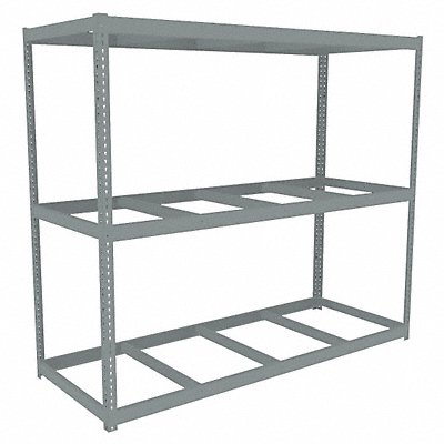 TENNSCO ZLC79636S3 Boltless Shelving 36x84x96in Strtr
