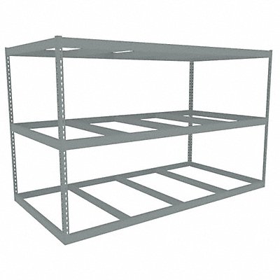 TENNSCO ZLE59636S3 Boltless Shelving 36x60x96in Strtr