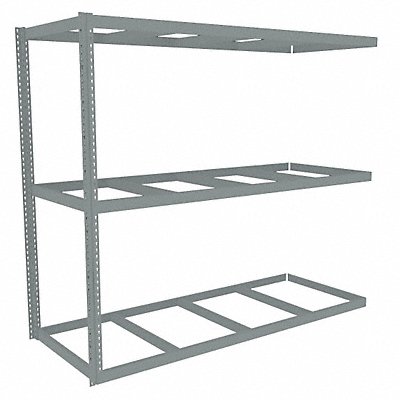TENNSCO ZLE79636A3 Boltless Shelving 36x84x96in AdOn