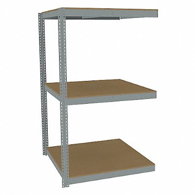 TENNSCO ZLC74848A3D Boltless Shelving 48x84x48in AdOn