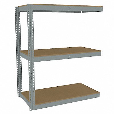 TENNSCO ZLE54824A3D Boltless Shelving 24x60x48in AdOn