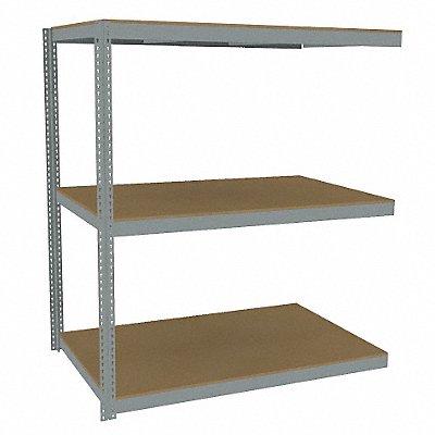 TENNSCO ZLC77248A3D Boltless Shelving 48x84x72in AdOn