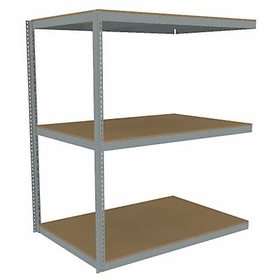 TENNSCO ZLE77248A3D Boltless Shelving 48x84x72in AdOn