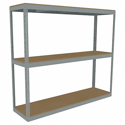 TENNSCO ZLC79624S3D Boltless Shelving 24x84x96in Strtr