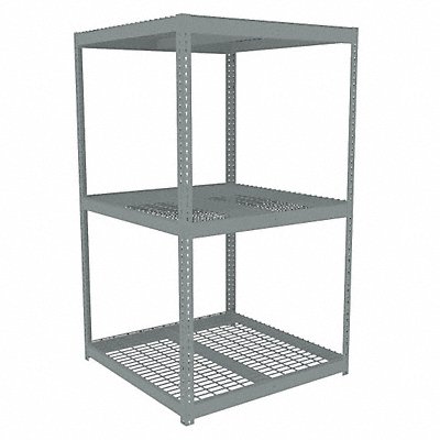 TENNSCO ZLC74848S3W Boltless Shelving 48x84x48in Strtr