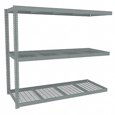TENNSCO ZLC79636A3W Boltless Shelving 36x84x96in AdOn
