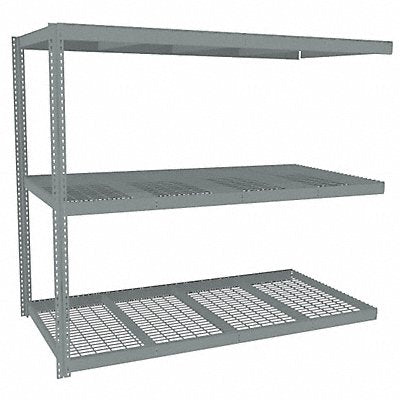 TENNSCO ZLC79648A3W Boltless Shelving 48x84x96in AdOn
