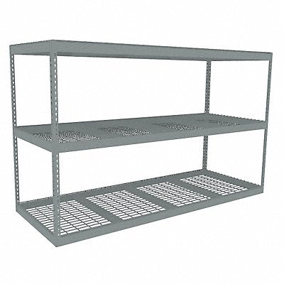 TENNSCO ZLE59636S3W Boltless Shelving 36x60x96in Strtr