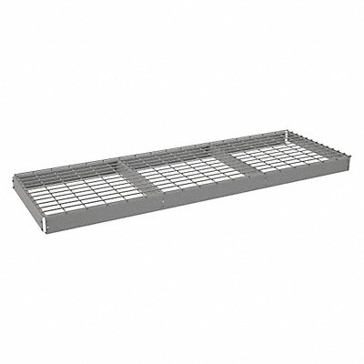 TENNSCO ZLCS7224W Shelf Cap 2 000 lb 72 x 24 in
